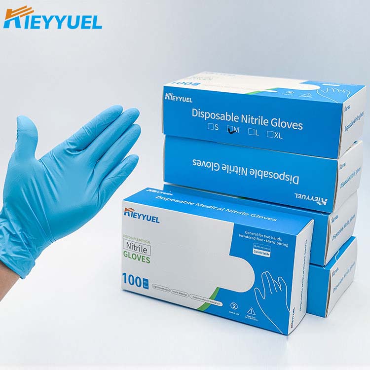 Luvas de Nitrilo Médicos desechables